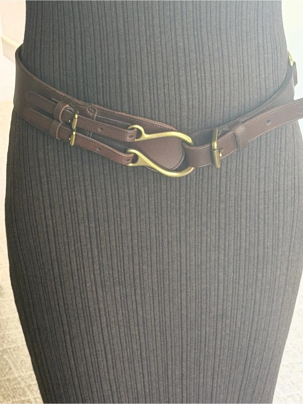 NWOT Ralph Lauren leather belt sz M